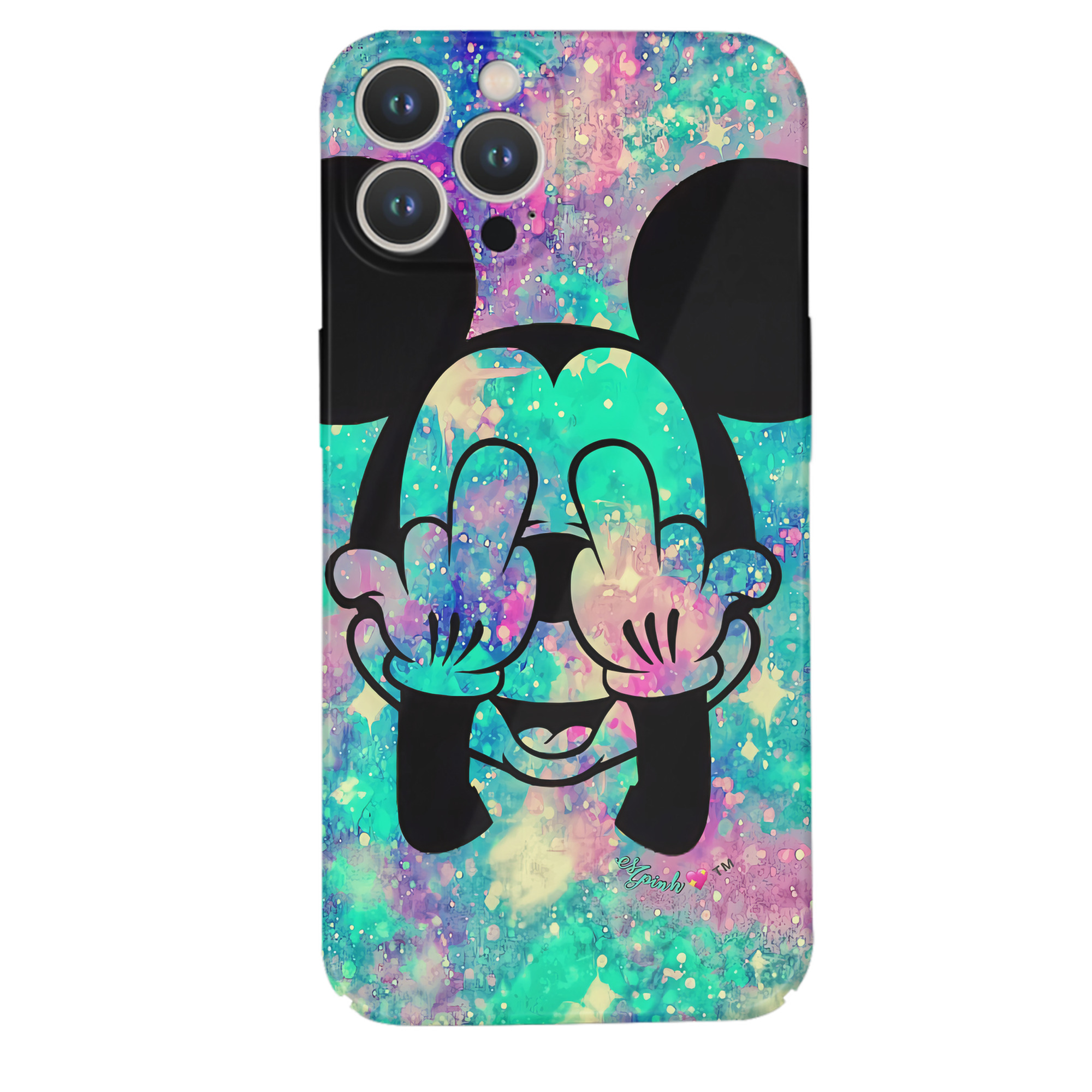 （画像用） ミッキーマウス Mickey Mouse 【iPhone 14シリーズ対応】ハードケース